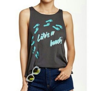 Wildfox Life's A Beach Tank Top | Size XS